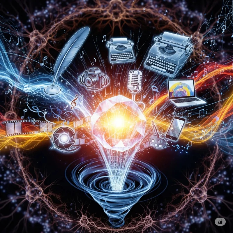 Article hero image showing GAN-generated art
